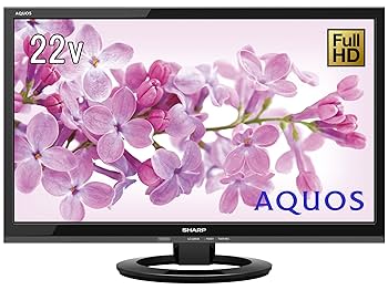 Amazon | シャープ 22V型 AQUOS フルハイビジョン 液晶テレビ 外